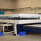 Laser, large format: 4,2 x 2,2 meters. <br> Force 6 kw. Rotolas. Fe, Al, stainless steel up to 25mm